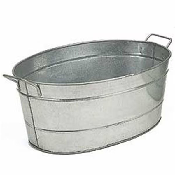 Minuteman C-51 Galvanized Steel Tub - Oval, Minuteman, Mfr#: C-51